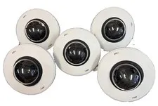 Lot of 5 Axis P3245-LV Network Dome IP Security Cameras PoE 1080p Indoor/Outdoor