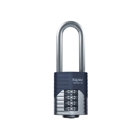 Squire Vulcan Combi 50/2.5 Long Boron Combination Lock 50mm