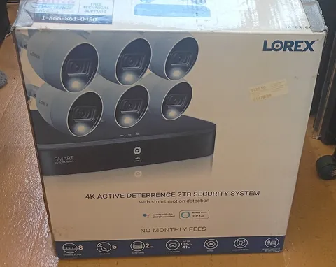 Active Lorex 2T Security Camera System - New In Box - LOCAL PICKUP ONLY