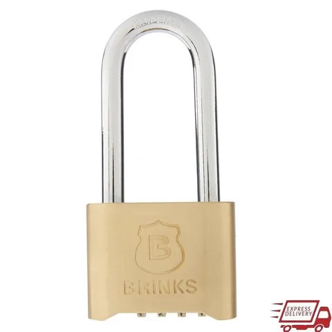 50mm Combination Padlock Heavy Duty Cut Resistant Weatherproof Keyless Lock New
