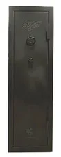 ✔ HOLLON DOM-11C SAFE 45 MIN FIREPROOF GUN SAFE GRAY ELECTRONIC LOCK USA MADE ✔