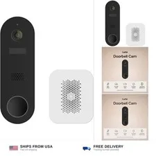 Luna Video Doorbell Camera Wireless, 2.4GHz Wi-Fi Doorbell with Chime | AI Hu...