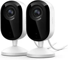 Arlo Essential Indoor Security Camera 2K (3rd Gen) 2-Pack