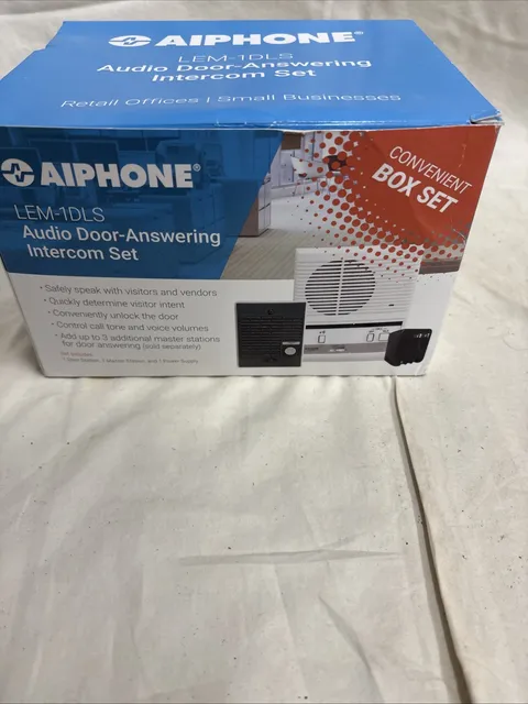 Aiphone LEM-1DLS Access Sentry Intercom & Door Release System - Brand New in Box