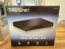 TRENDnet TV-NVR208 8-Channel 1080p HD PoE+ NVR