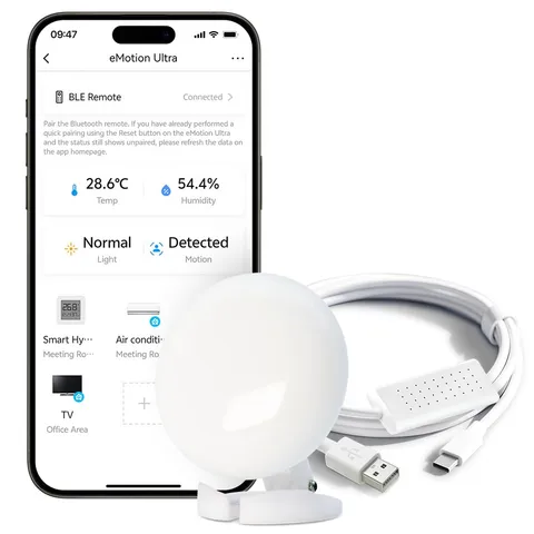Emotion​ Ultra 60Ghz Mmwave Radar Smart Wifi Presence Sensor | 4-Zone & Multi-Pe