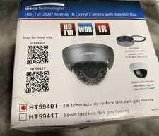 Speco Technologies HD-TVI 2MP Intense IR Dome Camera W Junction Box