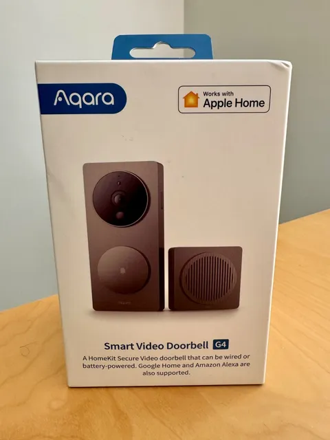*NEW* Aqara Smart Video Doorbell G4 Security Camera (Battery or Hardwire)