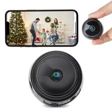 1080P Wireless Security Camera for Home – Mini Indoor Outdoor Surveillance Ca...