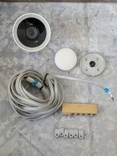 Complete Google Nest Cam IQ Outdoor Security Surveillance Camera NC4100US w/ Acc