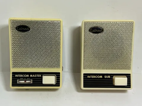 Vintage MCM Mid Century Calrad Intercom System In Box