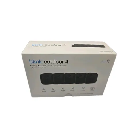 Blink Outdoor 4 (4th Gen) 5 Camera Wireless HD Home Security System Kit