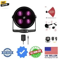 80ft IR Illuminator | AI4 No Hot Spot Wide Angle Infrared Light for Security ...