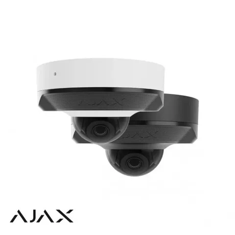 Ajax DomeCam Mini 5MP/8MP Wired AI-powered Security IP Camera Microphone PoE/12V