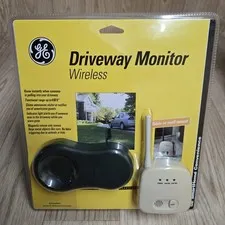 NIP Driveway Monitor Alarm General Electric Wireless GE 400ft Range Smarthome