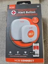 New MOBI Emergency Alert Button Smart Wireless Caregiver Support Monitoring