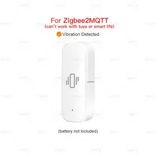 Zigbee 3.0 Vibration Sensor Real Time Door Window Tilt Alarm Home Security Prote