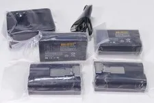 4Pack 6040mAh Rechargeable Battery and Charger Station for Ring Doorbell 2/3/4