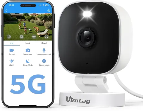 Security Camera Outdoor Indoor, 2.5K Cameras for Home Security Pet/Dog, Color Ni