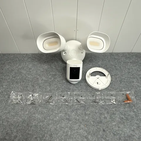 Ring Floodlight Cam Wired Pro 5B28S4 White WiFi Security Camera - NO BOX -READ❗️