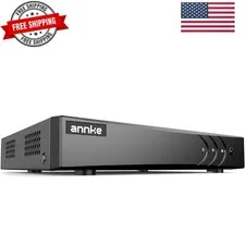 3K Lite H.265+ Security DVR Recorder with AI Human/Vehicle Detection, 8CH Hyb...