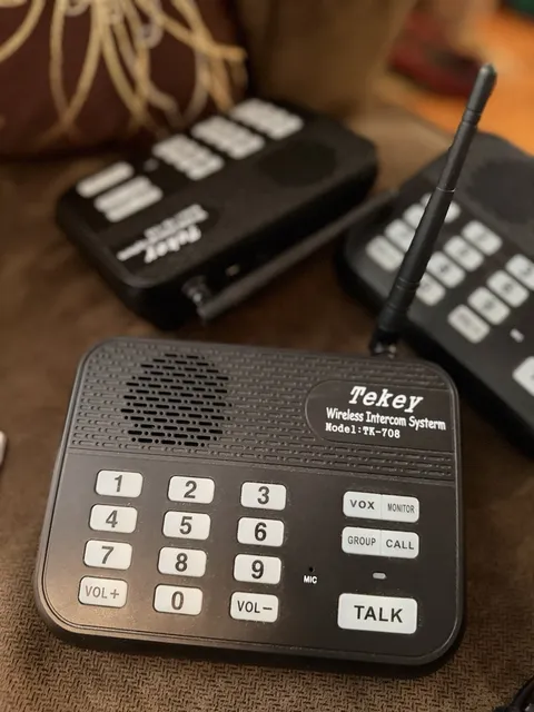 Tekey Multi-Channel Long-Range FM Wireless Intercom System