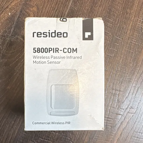 Resideo 5800PIR-COM Wireless Indoor PIR Motion Sensor, Battery Operated, White