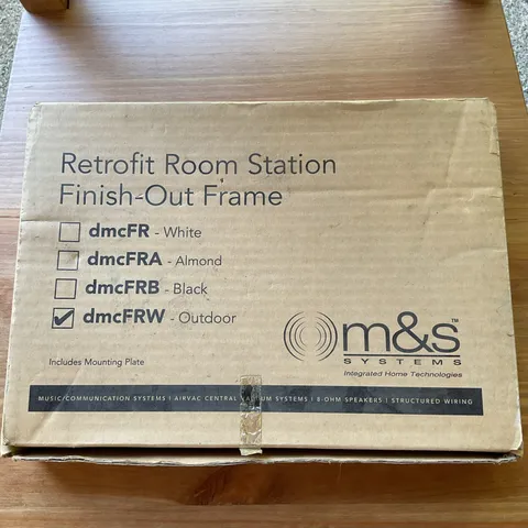 Brand New DMC4RW / DMCFRW Retrofit Outdoor Speaker & Frame M&S DMC3-4 Intercom