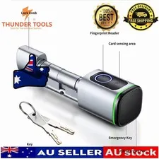 Thunder Tools Tuya BT Fingerprint Lock Intelligent Door Lock Cylinder