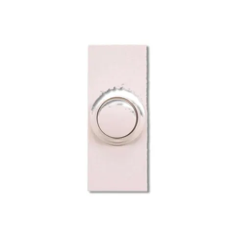 Heath Zenith Plastic Wireless Pushbutton Doorbell 18000126