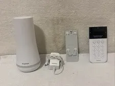 SIMPLISAFE 3RD GEN BASE STATION HOME SECURITY W KEYPAD SSKP3 WORKS! READ DESC