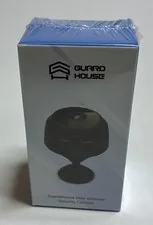 GuardHouse Mini Wireless Security Camera Black Indoor 30963-V1 Guard House - New