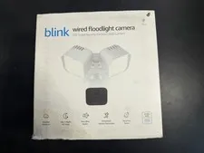 Blink Wired Floodlight Camera Smart security camera, 2600 lumens, HD live Sealed