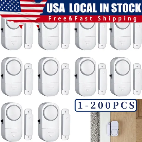 Wireless Home Window Door Burglar Security Alarm System Magnetic Sensor Lot