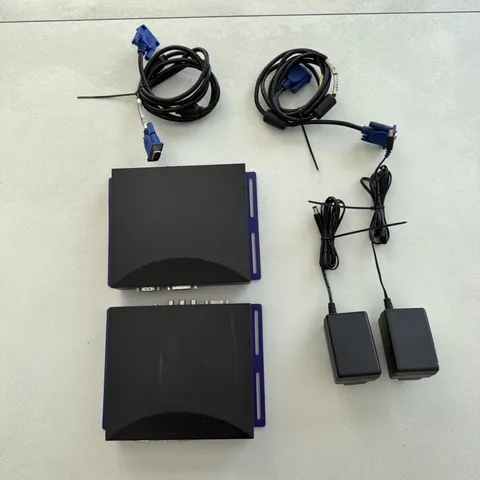 Lot (2) Brightsign HD1010W Digital Sign Controller Video Player With Power Cord