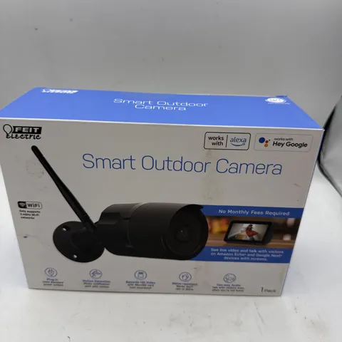 New Feit Smart Home Plug-in Outdoor Smart-Enabled Security Camera