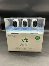 NEW Arlo VMS3330 Wireless HD Security Camera System 3-Cam Night Vision