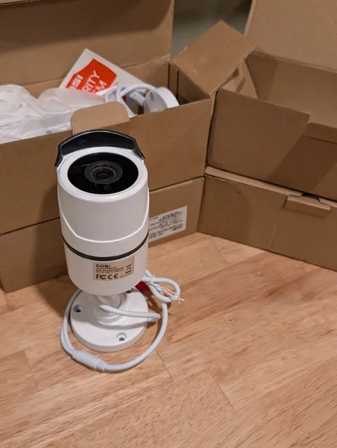 ZOSI Day/Night Digital Security Camera, 1080P, Weatherproof, Lot Of 4