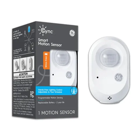 GE CYNC Smart Motion Sensor Controls GE Smart Lights Bulb White