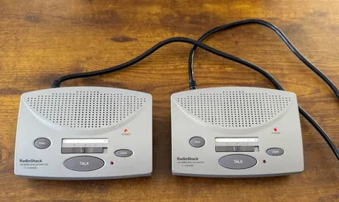 Lot of 2 Radio Shack 3-Channel FM Wireless Intercom System 43-3105 Tested & Work