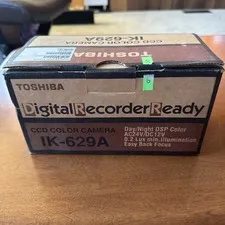 Toshiba IK-629A Day/Night DSP Color AC24V/DC12V CCD Camera Open Box Unused