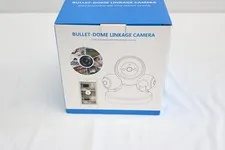 Smart Home Surveillance Camera featuring a triple-lens design