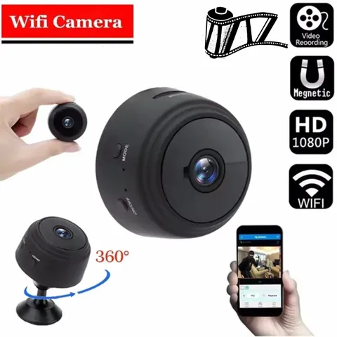 Mini Wireless 1080P HD Security Camera WiFi IP DVR Night Vision USB Home Cam