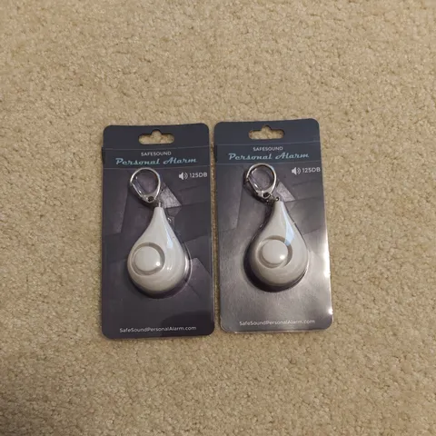 Personal Alarm Safesound Alarms For Women 125 Db Loud Siren Keychain Small NEW 