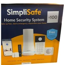 SimpliSafe Home Security System 7-Piece Kit