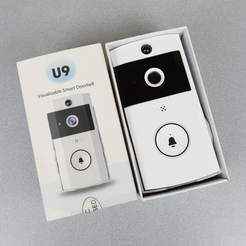 U9 Smart Doorbell Camera WiFi 2.4G Motion Video 480P Night Vision App Control