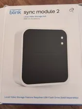 Blink Sync Module 2 for existing Blink Outdoor Home Security Systems,  Open Box