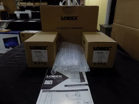 Lorex LHB80616G (6 Channel) 2 Camera System 1080p HD Wire-Free DVR 16GB SD Card