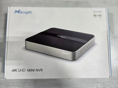 Milesight MS-N1004-UC/5 4-Channel Mini PoE NVR 4K H.265 Network Recorder NEW
