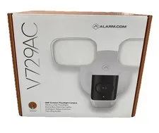 Alarm com Floodlight 4MP Camera, Video Analytics & 2-Way Audio-AC-#ADC-V729AC 